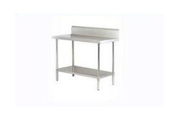 Work Table With Backsplash