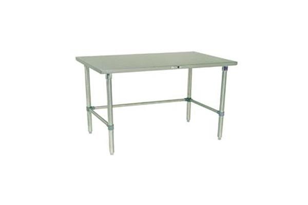 Work Table With Cross Bracing